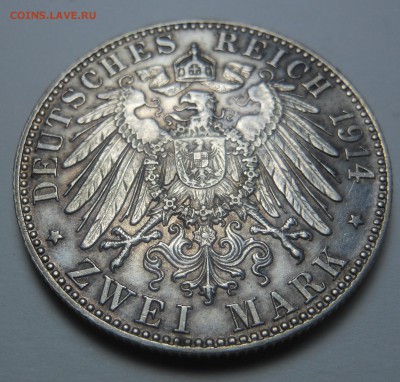 Людвиг III 3 марки и 2 марки 1914 г. ( двушка редкая) - DSCN0658.JPG