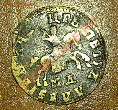 Вопрос по денге 1731, бронза??? - kop revers