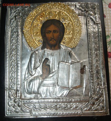 икона Господь вседержитель в окладе,до 9.06 в 22.00мск - 20160427_130440_dsc09428_159