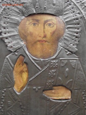 икона Николай Чудотворец в окладе,до 9.06 в 22.00мск - 6а.JPG