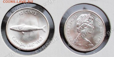 Польша-США-КАНАДА-19-20-РОССИЯ-Португалия-Казахстан - ca_10cents_1967
