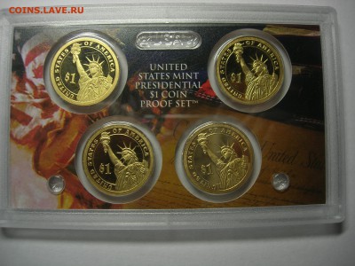США Президентские доллары 2010 PROOF mint S в родной капсуле - DSCN8295.JPG