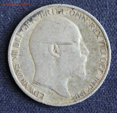 С 1 руб. БРИТАНИЯ 6 пенсов 1910г. ЭДВАРД-VII  до 13.06 в 22 - IMG_1912.JPG