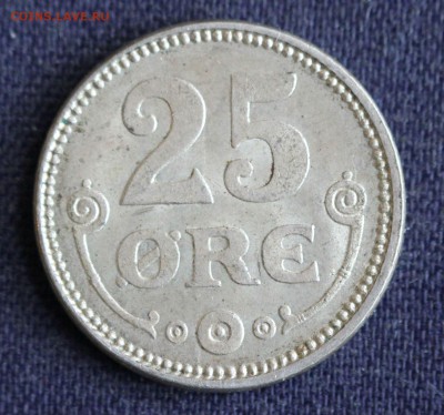 С 1 руб. СТАРАЯ ДАНИЯ  25 эре 1918г.  UNC до 13.06 в 22-00 - IMG_1914.JPG