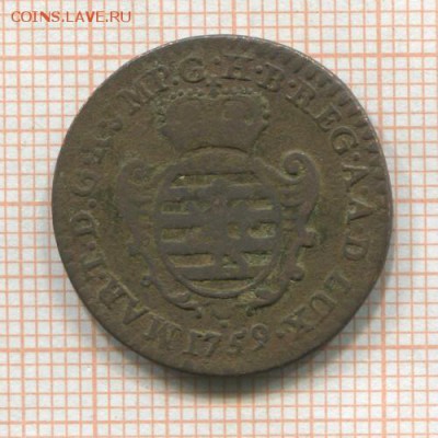 Люксембург 1 лиард 1759 года - 1181