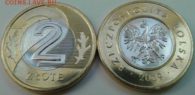 Польша-США-КАНАДА-19-20-РОССИЯ-Португалия-Казахстан - poland_2009_2zl_bim