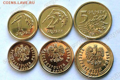 Польша-США-КАНАДА-19-20-РОССИЯ-Португалия-Казахстан - pl_set_2014_royal_mint_1_2_5_gr_3pcs