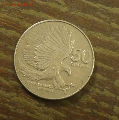 ФИЛИППИНЫ - 10с ОРЕЛ до 14.06, 22.00 - Филиппины 50 сентимо Орел