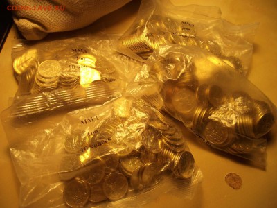 10 копеек 2015 года мешок вскрытый и нецелый - 1 071