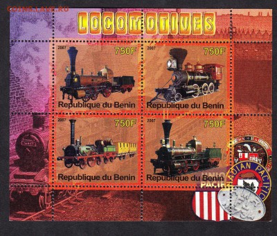 Бенин 2007 паровозы - 113