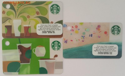 карты Starbucks (Старбакс) - Ирландия-1