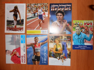 Спорт, Сборная Чехии по легкой атлетике, автографы - DSCN6500.JPG