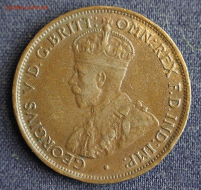 С 1 руб. АВСТРАЛИЯ ONE HALF PENNY 1912г. до 15.06 в 22-00 - IMG_1930.JPG