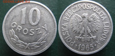 14.Разная инострань по фиксу - 14.42. -Польша 10 гр 1965