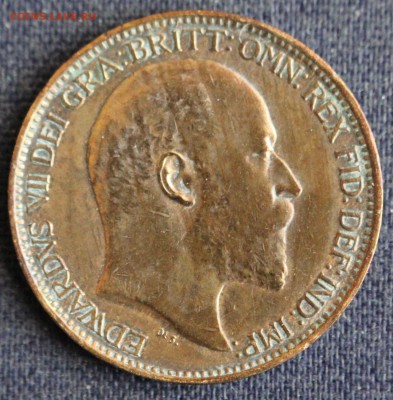 С 1 руб. БРИТАНИЯ фартинг 1902г.ЭДВАРД-VII до 15.06 в 22-00 - IMG_1964.JPG
