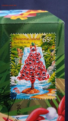 $1 Австралия 2015г. MERRY CHRISTMAS, Christmas Island. - 20151208_140626