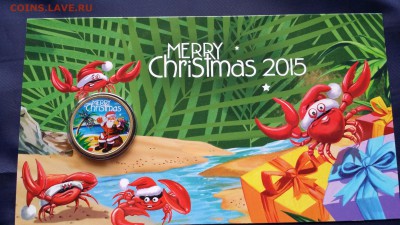$1 Австралия 2015г. MERRY CHRISTMAS, Christmas Island. - 20151208_140559