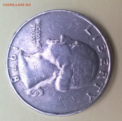 quarter dollar 1978 liberti - WP_20160609_081 (2)