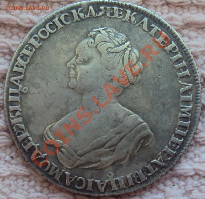 1 рубль 1725г.  "Траурный" - Траурный 1