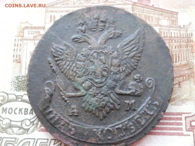 5 копеек 1791 года АМ Из комплекса - DSCN6490.JPG