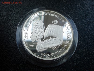 Бенин 1000 франков 2001 Лейф Эриксон КОРАБЛЬ - Бенин 1000 франков 2001.JPG
