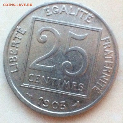 25 сантимов 1903 Франции,до 13.06.16 - NBa_M1XJbqU