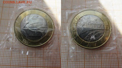 СПОРТ Финляндия 5 евро 2015 года Гимнастика, из ролла - 23