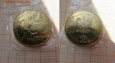 СПОРТ 2 злотых 2011 Польск.футб.клубы:Полония Варшава Польша - 27