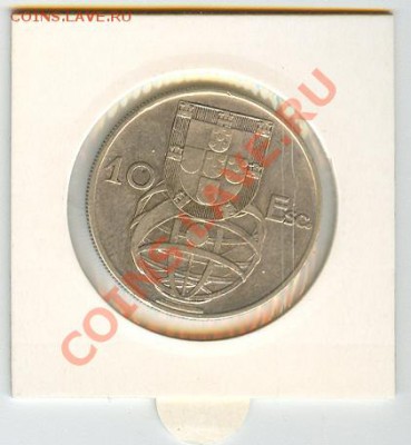 10 эскудо 1954 Португалия, Ag, корабль - scan0002