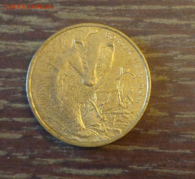 ПОЛЬША - 2 зл. БАРСУК до 17.06, 22.00 - Польша 2 зл 2011 Барсук_1