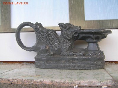 подсвечник "Грифон" силумин - P1010142.JPG