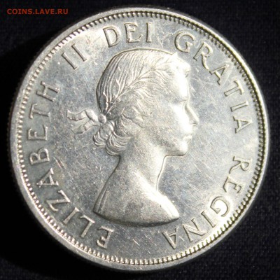 С 1 руб. КАНАДА 50с 1964г.ЕЛИЗАВЕТА-II  UNC   до 17.06 в 22 - IMG_1989.JPG