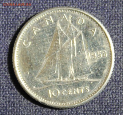 С 1 руб. КАНАДА 10с 1958г. ЕЛИЗАВЕТА-II   до 17.06 в 22-00 - IMG_1993.JPG