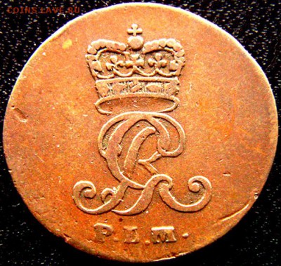Германия. Брауншвейг-Ганновер_1 пфенниг 1798; до 12.06_22.00 - 9514