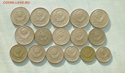 Никель 10, 15, 20коп с 1931-57г ( 16 шт) до 14.06.в 22.10 м - IMG_20160611_211036.JPG