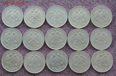 1 и 2 рубля 1999г. всего 105 шт. короткий до 13.06.16 22:00 - 99-1