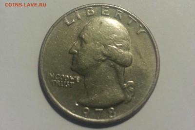 Помогите с ценой Quarter dollar 1978 г. США (разные) - 2