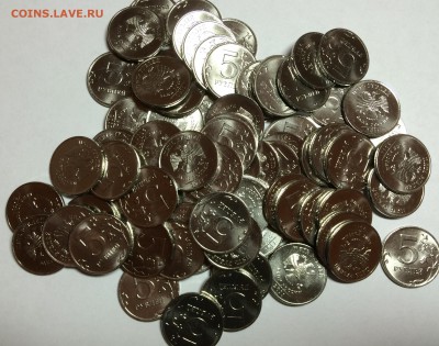 5 рублей 2011г. мешковые в количестве 82 штуки. ММД - IMG_0128.JPG
