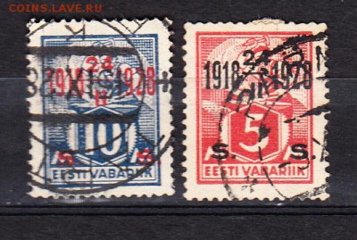 Эстония 1928 надпечатки - 143