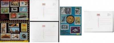 Почтовые карточки с изображением марок. ФИКС - Карточки с изображением марок