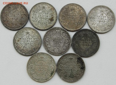 4 рупии 1928-1944 по 250р Лот Ф035 - до 20.06 - 945