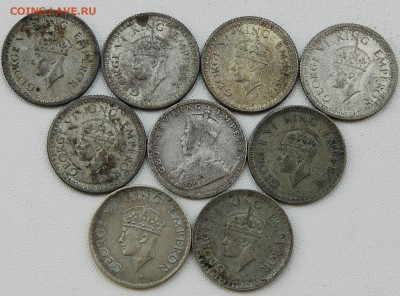 4 рупии 1928-1944 по 250р Лот Ф035 - до 20.06 - 946