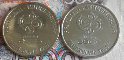 2 футбольных жетона. Германия. До 18.06.2016 в 22.00 - 20160613_153924-1