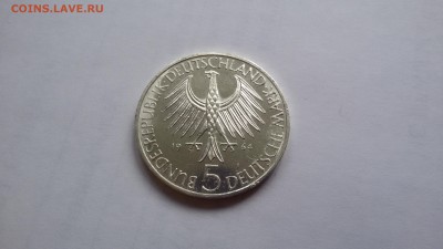 Германия, ФРГ 5 марок Фихте 1964 19.06 22.00 - 20160613_171911