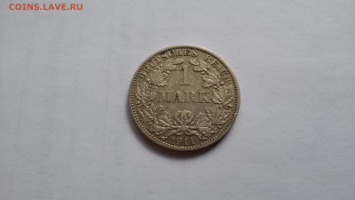 Германия 1 марка 1911А 19.06 22.00 - 20160613_173415