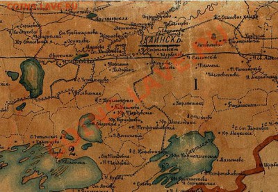 Каинский уезд. - Ust-1900