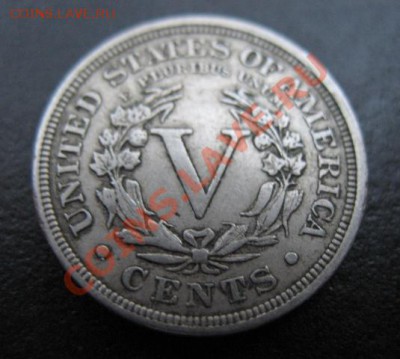 США, 1903 г, V cent, до 23.11 в 21-30 мск - 1903 сша 5а