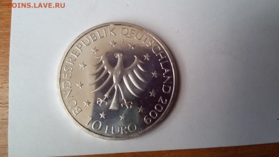 Германия, ФРГ 10 евро 2009 19.06 22.00 - 20160529_170537