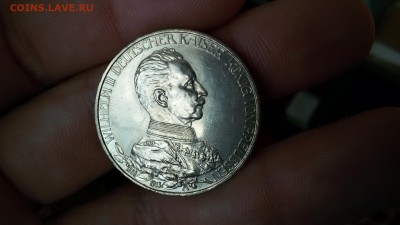Пруссия 3 марки 1913 Мундир отличная 19.06 22.00 - 20160529_170203