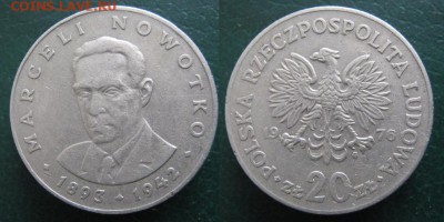 14.Разная инострань по фиксу - 14.78. -Польша 20 зл 1976 Новотко